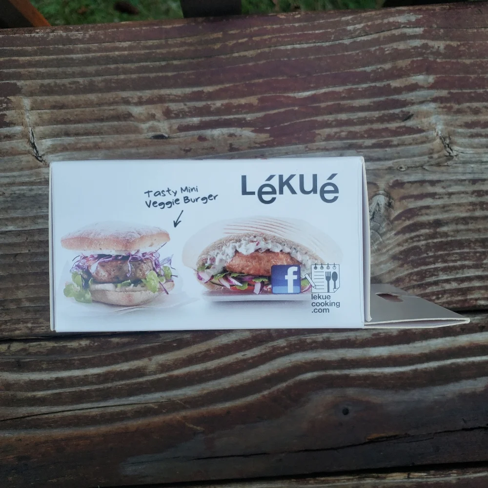 Lekue Burger Maker - My Burger Press - Salmon, Veggie, Regular Burgers
